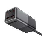 Acefast Z2 GaN Asztali Töltő 75W - 3x USB-C + 2x USB-A - Fekete-Szürke