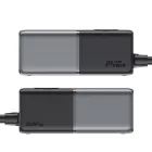 Acefast Z2 GaN Asztali Töltő 75W - 3x USB-C + 2x USB-A - Fekete-Szürke