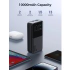 Joyroom JR-PBC06 Power Bank 10000mAh 30W - USB-C és Lightning Kábel - Fehér