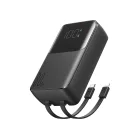 Joyroom JR-PBC07 Power Bank 20000mAh 30W - USB-C és Lightning Kábel - Fekete