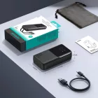 Joyroom JR-PBC07 Power Bank 20000mAh 30W - USB-C és Lightning Kábel - Fekete
