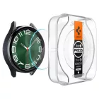 Samsung Galaxy Watch 6 Classic (47mm) Kijelzővédő Üvegfólia - Spigen Glas.tR EZ Fit x 2 db