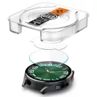 Samsung Galaxy Watch 6 Classic (47mm) Kijelzővédő Üvegfólia - Spigen Glas.tR EZ Fit x 2 db
