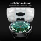 Samsung Galaxy Watch 6 Classic (47mm) Kijelzővédő Üvegfólia - Spigen Glas.tR EZ Fit x 2 db