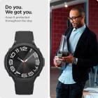 Samsung Galaxy Watch 6 Classic (43mm) Kijelzővédő Üvegfólia - Spigen Glas.tR EZ Fit x 2 db