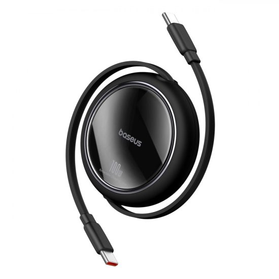 Baseus Free2Draw Mini USB-C - USB-C Kábel - 1m 100W - Fekete