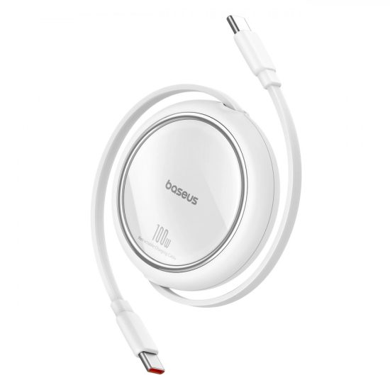 Baseus Free2Draw Mini USB-C - USB-C Kábel - 1m 100W - Fehér