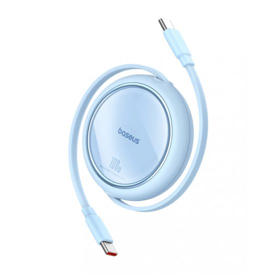 Baseus Free2Draw Mini USB-C - USB-C Kábel - 1m 100W - Kék
