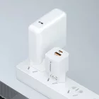 Wozinsky Hálózati Töltő 20W - USB-C + USB-A - Fehér