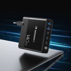 Wozinsky GaN Hálózati Töltő 140W - 3x USB-C + 2x USB-A - Fekete