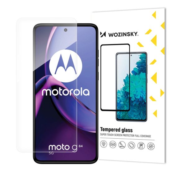 Motorola Moto G84 Kijelzővédő Üvegfólia - Wozinsky Tempered Glass