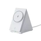 Choetech T600 3in1 Indukciós Töltőállomás 15W - Fehér