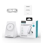Choetech T600 3in1 Indukciós Töltőállomás 15W - Fehér
