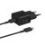 Samsung Hálózati Töltő GaN 25W - USB-C + C-C Kábel - Fekete