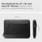Spigen Klasdan KD100 Laptop Tok 15-16" - Fekete