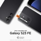 Samsung Galaxy S23 FE Lencsevédő - Spigen Glas.tR EZ Fit Optik Pro - Fekete x 2 db