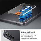 Samsung Galaxy S23 FE Lencsevédő - Spigen Glas.tR EZ Fit Optik Pro - Fekete x 2 db