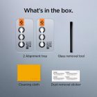 Samsung Galaxy S23 FE Lencsevédő - Spigen Glas.tR EZ Fit Optik Pro - Fekete x 2 db