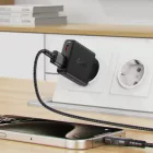 Acefast A69 Hálózati Töltő GaN PD 30W - USB-A + USB-C - Fekete