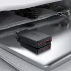 Acefast A69 Hálózati Töltő GaN PD 30W - USB-A + USB-C - Fekete