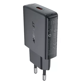 Acefast A65 Hálózati Töltő GaN PD 20W - USB-C  - Fekete