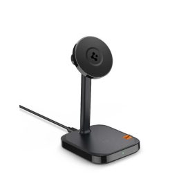Spigen ArcField PF2100 MagSafe iPhone és AirPods Töltőállvány - Fekete   Spigen ArcField PF2100 MagSafe iPhone és AirPods Töltőállvány - Fekete