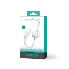 Joyroom 3in1 USB-A - USB-C + micro + Lightning Colorful Kábel 1m 3.5A - Fehér