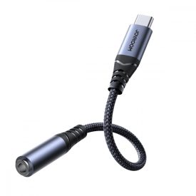 Joyroom USB-C - 3.5 mm DAC Adapter - Fekete Joyroom USB-C - 3.5 mm DAC Adapter - Fekete