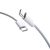Dudao USB-C - USB-C Kábel - 1m 30W PD - Világoskék