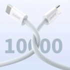 Dudao USB-C - USB-C Kábel - 2m 30W PD - Világoskék