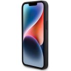 iPhone 15 Pro Tok - BMW Leather Diamond Pattern - Fekete