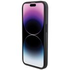 iPhone 15 Pro Tok - BMW Grip Stand Smooth & Carbon - Fekete