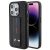 iPhone 15 Pro Max Tok - BMW Grip Stand Smooth & Perforated - Fekete
