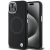 iPhone 15 Plus Tok - BMW Signature Liquid Silicone MagSafe - Fekete