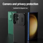 Samsung Galaxy S24 Ultra Tok - Nillkin CamShield Pro - Zöld