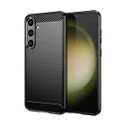 Samsung Galaxy S24+ Plus Tok - Carbon Case - Fekete
