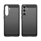 Samsung Galaxy S24+ Plus Tok - Carbon Case - Fekete