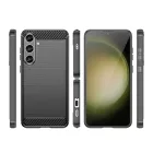 Samsung Galaxy S24+ Plus Tok - Carbon Case - Fekete