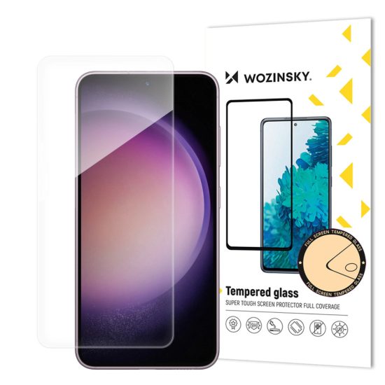 Samsung Galaxy S24+ Plus Kijelzővédő Üvegfólia - Wozinsky Tempered Glass
