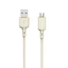 Dudao USB-A - Micro USB Kábel - 1m 5A - Bézs