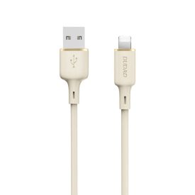 Dudao USB-A - Lightning Kábel - 1m 5A - Bézs Dudao USB-A - Lightning Kábel - 1m 5A - Bézs