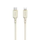 Dudao USB-C - Lightning Kábel - 2m 30W - Bézs