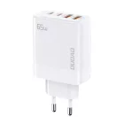 Dudao A65EU GaN Hálózati Töltő 65W - 2xUSB-A + 2xUSB-C - Fehér