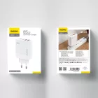 Dudao A65EU GaN Hálózati Töltő 65W - 2xUSB-A + 2xUSB-C - Fehér