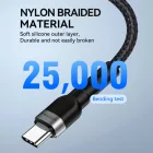 Wozinsky USB-C - Lightning Kábel - 1m 30W - Fekete