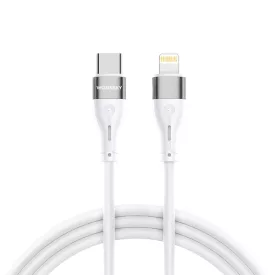 Wozinsky USB-C - Lightning Kábel - 1m 27W - Fehér