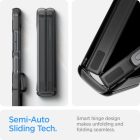 Samsung Galaxy Z Flip 5 Tok - Spigen Thin Fit Pro - Szürke