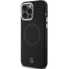 iPhone 15 Pro Tok - Mercedes Silicone Bicolor MagSafe - Fekete