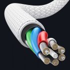 Ugreen USB-C - USB-C US557 Kábel - 1m 5A 100W - Fekete