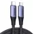 Ugreen US355 USB-C - USB-C Kábel 3.1 Gen 2 - 1m 5A 100W - Fekete
